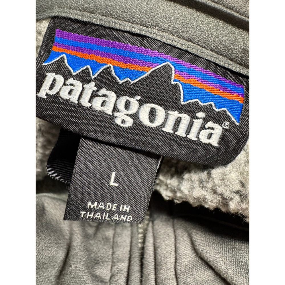 Patagonia Better Sweater 1/4 Zip Fleece Pullover Grey Heather Mens Large - Picture 4 of 6